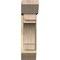 Ekena Millwork Merced Slat Rough Sawn Bracket w/ Offset Brace, Douglas Fir, 8"W x 26"D x 30"H BKT0806X26X30MRC06RDF - alternate 3